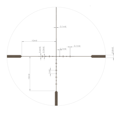 Artelv CRS Fiber 1-10x28 SFP 34мм